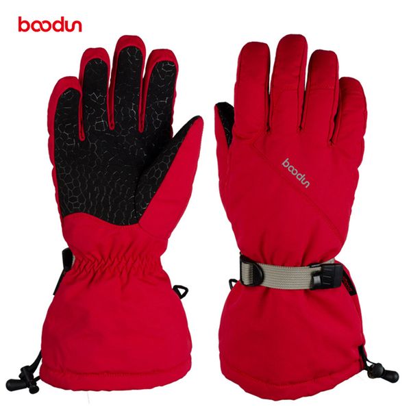 

boodun winter warm ski gloves men women outdoor snowboarding sports waterproof windproof non-slip snowmobile cycling gloves