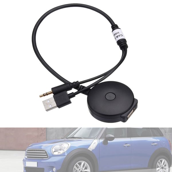 

car wireless bluetooth audio aux and usb music adapter cable for mini cooper