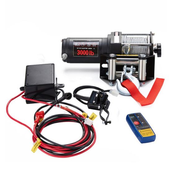 

автомобиль восстанавливает 12в тяжеловесный электрический лебедочный комплект грузоподъемность 3000 фунтов дистанционный 12в atv буксировочн