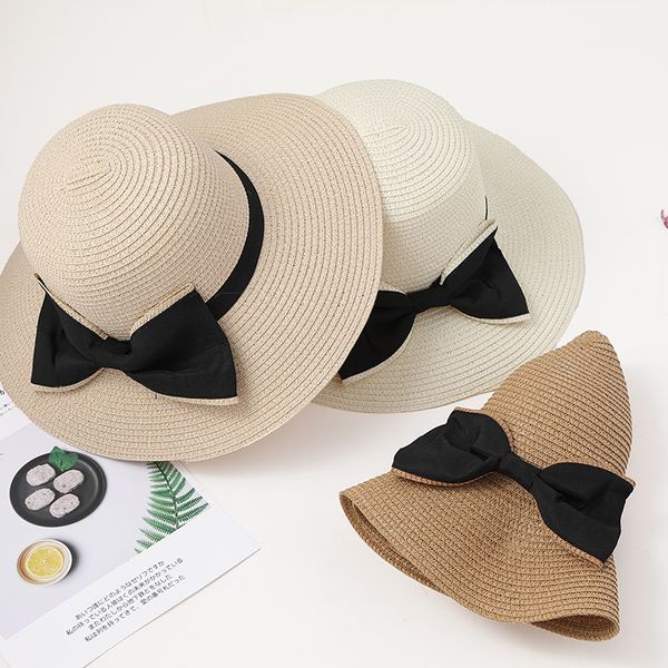 Female Spring And Summer Outdoor Holiday Vacation Sun Shade Straw