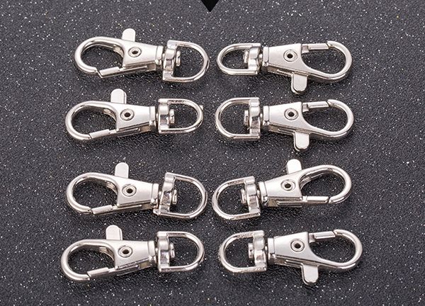 

antique silver lobster поворотный застежка брелок зажим 4мм украшения выводы металл split ring клип крюк брелок пряжка застежка для key chai