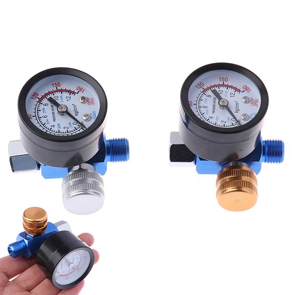 

1/4npt spary gun regulator air pressure gauge regulator for spray gun
