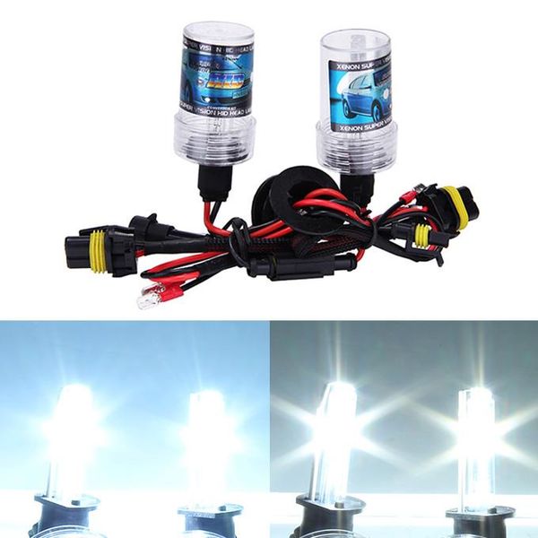 Makibes 6000K H7 55W 12V F250 Xenon HID Kit Farol de Carro Xenon Bulbo Slim Ballast - Preto + Prata