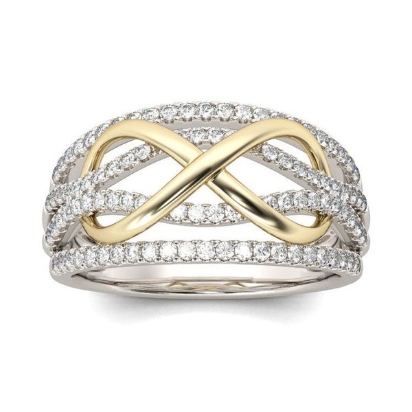 

925 silver plated rings diamond with pave zircon ring fashion jewelry party style christmas gift hj277