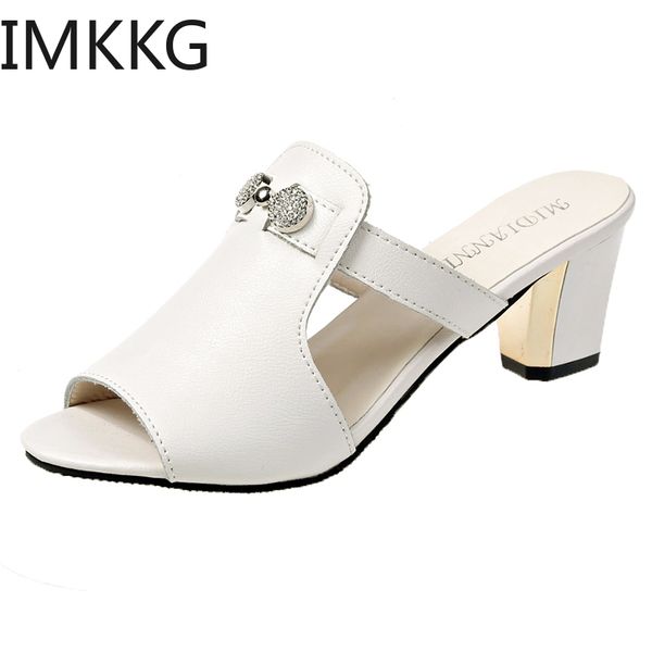 

women slipper's ladies summer slippers shoes women high heels fashion string bead summer shoes, Black