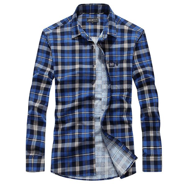 

spring autumn shirt men casual fashion shirts plaid long sleeve pure cotton breathable mens shirts plus size -4xl shirt, White;black