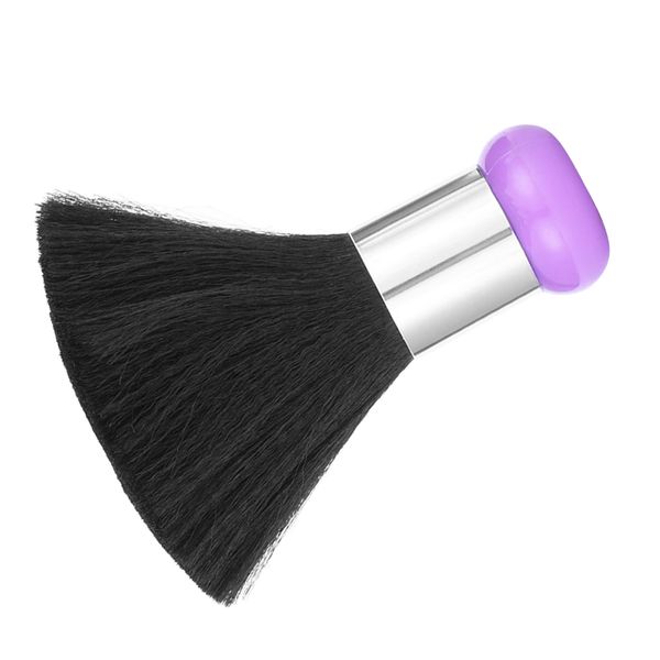 

neck duster, soft brush for face, neck with soft fiber hair perfect tool for barber shop & salon to cleaning haircut hair, Silver
