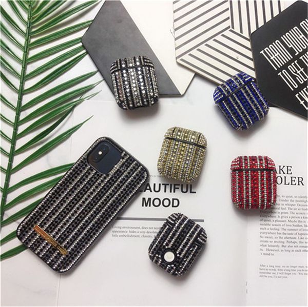 

new fashion diamond shining bing airpods1/2 case for apple airpods case for air pods airpod case in stock