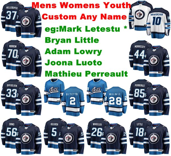 

winnipeg jets jerseys mark letestu jersey mathieu perreault bryan little joona luoto adam lowry ice hockey jerseys stitched mens customize, Black;red