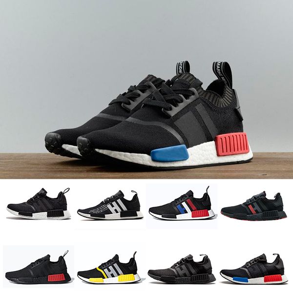 

vintage nmd r1 designer sports shoes triple black white oreo atmos bred og mens trainers luxury woman running casual shoes sneakers loafers