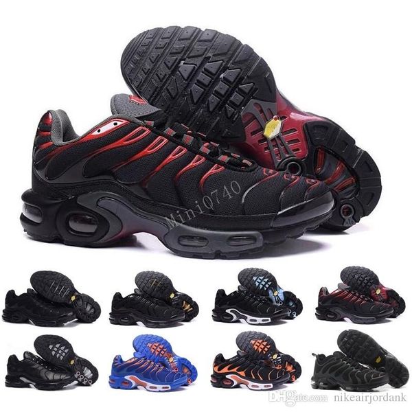 

2018 Новые дизайны Высокого качества TN Мужская обувь Дышащая сетка Chaussures Homme Tn REqUin No