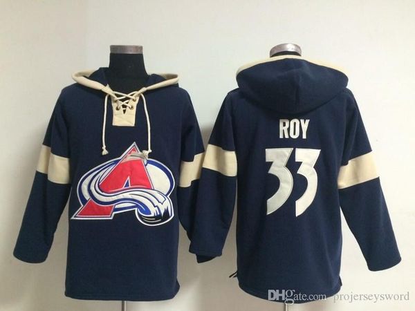 

Youth Hockey Jersey Cheap, Colorado Avalanche Hoodie #19 Joe Sakic Stitched Embroidery Logos Hoodies Sweatshirts Any Name and Any Number