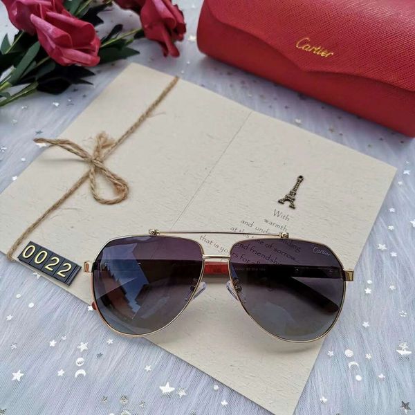 

designer sunglasses luxury sunglasses glasses for mens fashion adumbral glasses uv400 5 colors optional model c0022 with box, White;black