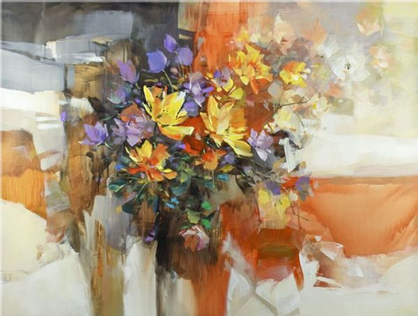 

totti moreno - a bunch of valentine home decor handpainted &hd print oil painting on canvas wall art canvas pictures 191229