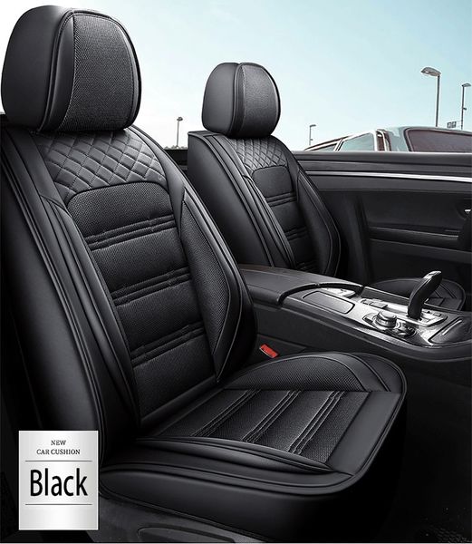 

Universal Fit Car Interior Accessories Seat Covers For Sedan PU Leather Adjuatable Five Seats Full Surround Design Seat Cover For SUV BM005