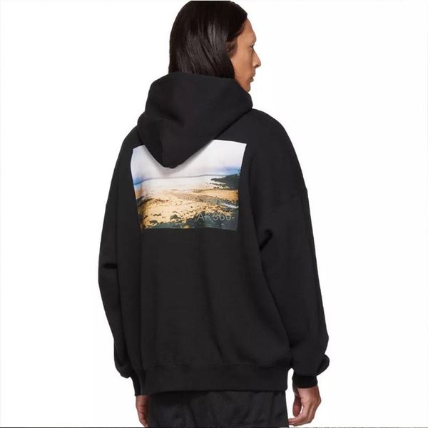 

fog mens hoodies fashion scenary picture letter printed long sleeve sweatshirt fear of god essentials hoody ing, Black