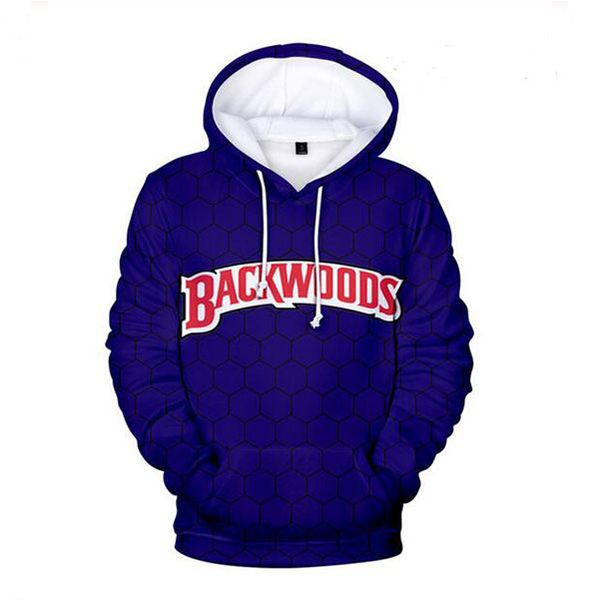 

new fashion hip hop sweatshirt men women 3d casual hoodies backwoods harajuku style loose pullover hoodies tm06, Black