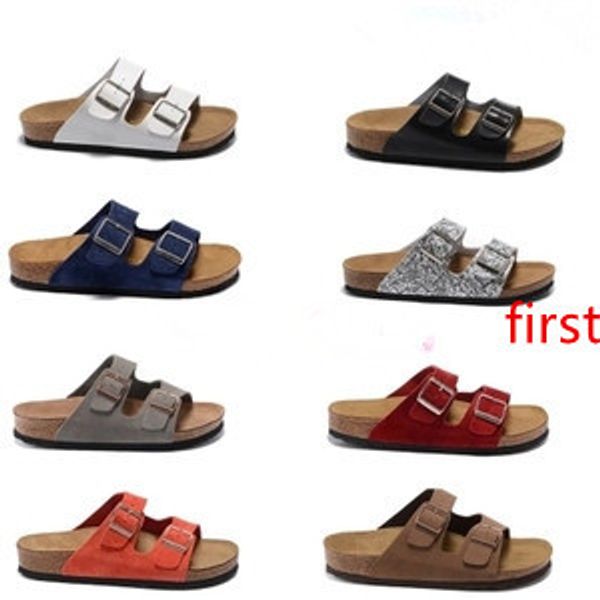 

2019 мягких перетащить мужчин и женщины после кнопки перетащить пара кожа плоской joker новой квартиры моды крытые и открытые тапочки 36 - 4