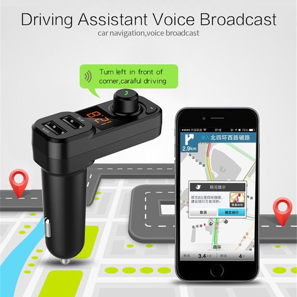 

hiperdeale car kit handswireless bluetooth fm mp3 player usb lcd modulator dropship