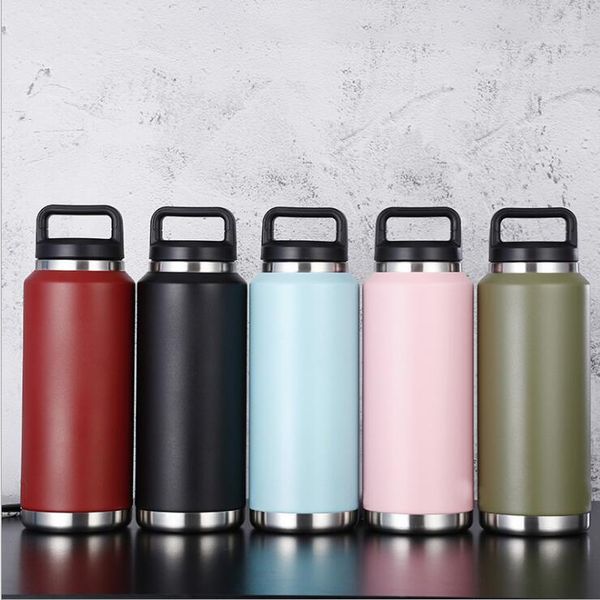 

36oz tainle teel water bottle double vacuum in ulation car cup ice cream cup outdoor port lei ure portable car cup immediate delivery