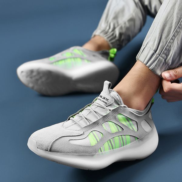 

summer 2020 thin breathable mens running shoes sports shoes korean version of wild ins men jogging cushioning athletic