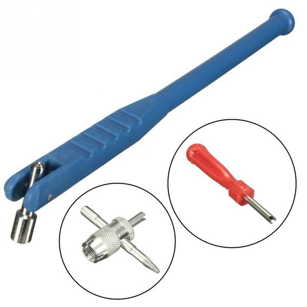 

3pcs tire valve stem puller tube metal tire repair tools valve stem core car motorcycle remover drop shipping #0905