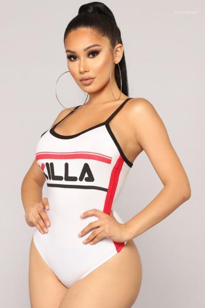 

playsuits underwear summer jumpsuits female elegant rompers killa letters women, Black;white