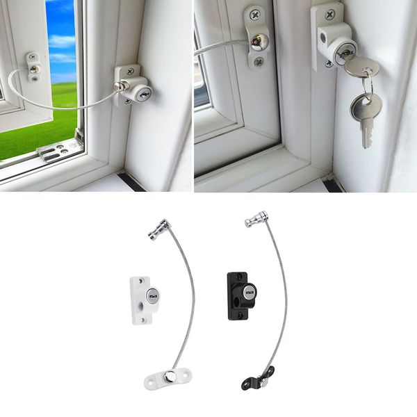 

baby safety lock window door restrictor security cable lock catch wire opening restrictor baby kids safety production