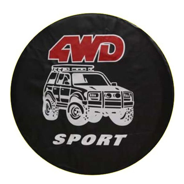 

14" 15" 16" 17" inch pvc leather spare tire wheel cover protector case pouch for hummer ecosport