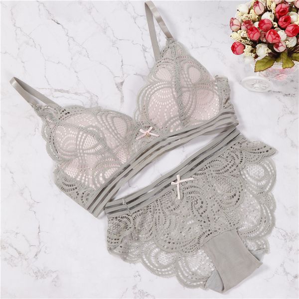 

sexy bra set мода беспроводной бюстгальтера push up bra белье комплекты нижнего белья soft brand sexy и трусики комплекты, Red;black