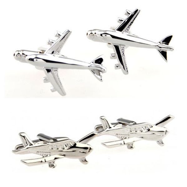 

the most popular plane warplane cufflink cuff link ing, Silver;golden