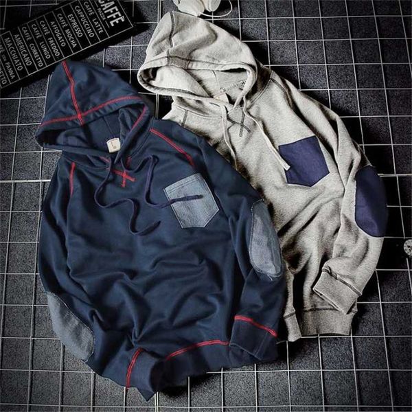 

harajuku cotton hoodie sweatshirt mens casual hip hop japan hoodie streetwear clothing autumn winter high street boy, Black