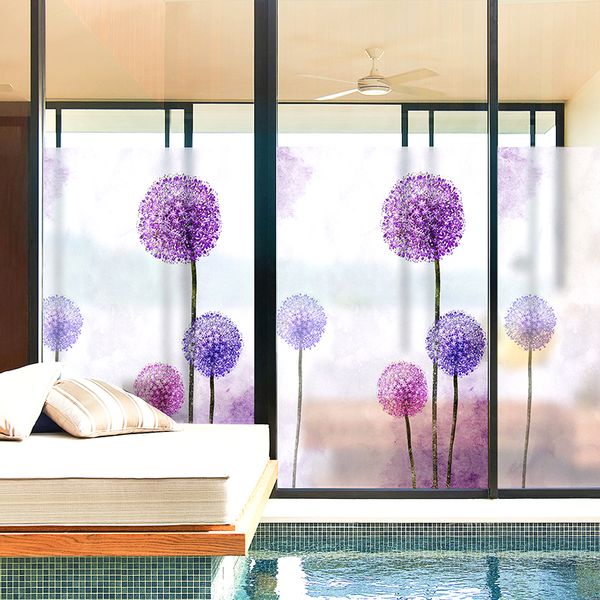 

kitchen glass stickers matte paper window paper decorative transparent opaque window stickers bathroom anti-penetrating film