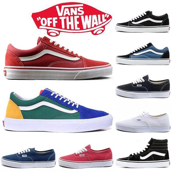 vans old skool triple red