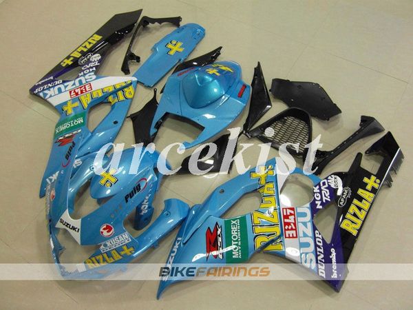 

новые абс зализах мотоцикла kits, пригодный для suzuki gsxr1000 gsxr1000 k5 2005 2006 05 06 кузовостроение набор прохладный sky синий