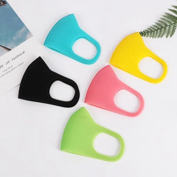 

in stock children's sponge masks washable reusable sponge masks tool mask anti-haze anti-pm2.5 masks eea1483