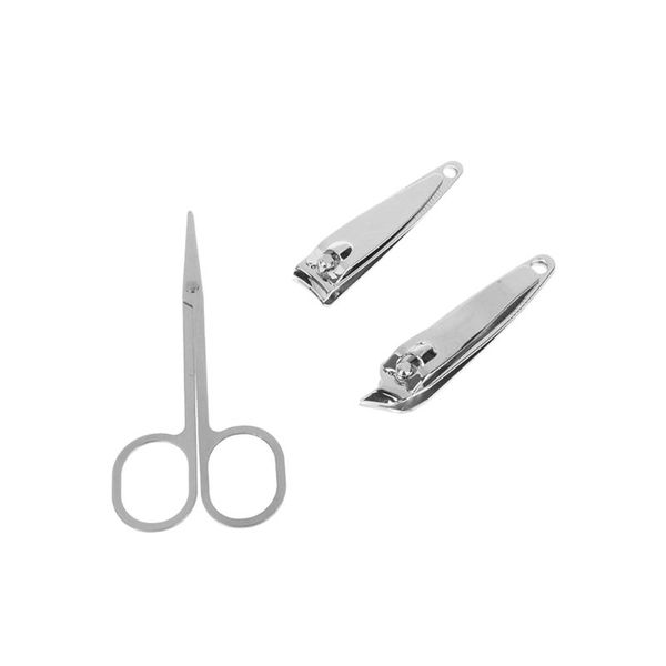 

7pcs men women stainless steel manicure pedicure nail clipper set travel grooming