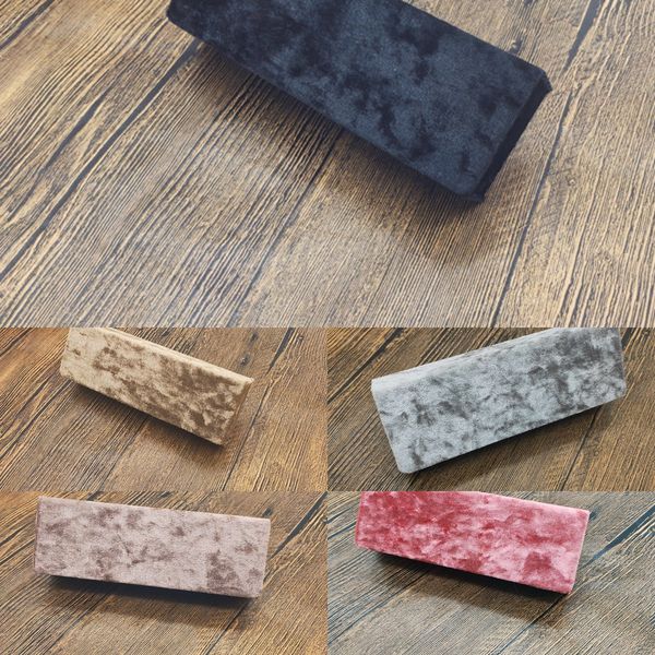 

creative fabric handmade case case myopia glasses box color plush myopia glasses box