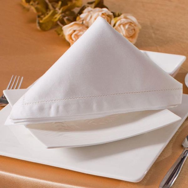 

прочные square wedding party soft бленда хлопка украшение мережка главная белый обеденный стол салфетка placemats моющийся