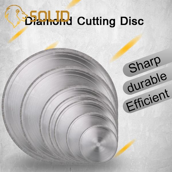 

6/7/8/10/12/14 inch ultra-thin diamond circular saw blade cutting arbor disc cut jade discs for agate glass gems stone slits 1pc