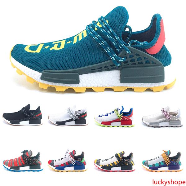 

дизайнерская человеческая раса trail solar afro pack кроссовки мужчины женщины ботаник фаррелл уильямс hu solarhu тренер спортивные кроссовк