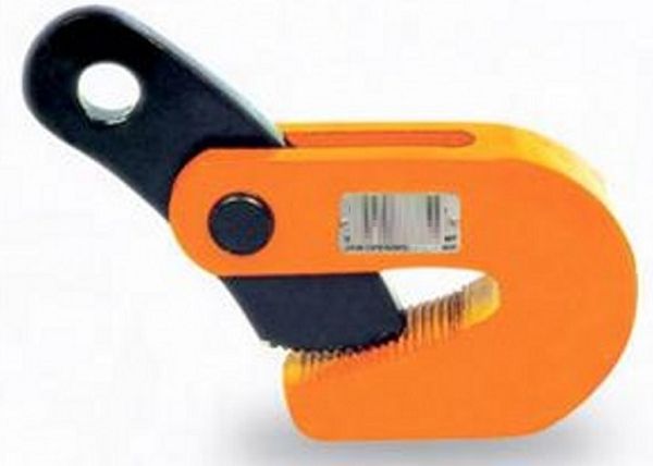 

10t 20mm-100mm l type alloy steel plate horizontal hanging lifting clamp, hanging hook horizontal plate clip tire repair tools
