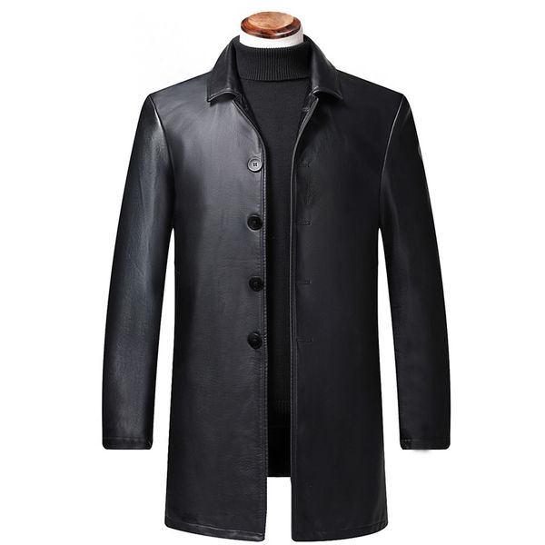 

new men's leather jackets windbreaker men's jacket fashion coat, Black;brown