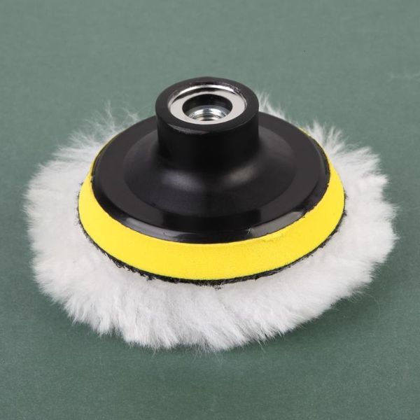 

полировка 7 шт 3 дюйма pad авто полировка губки колеса комплект buffer + m14 дрель adapter kit колеса буфера с drill адаптером