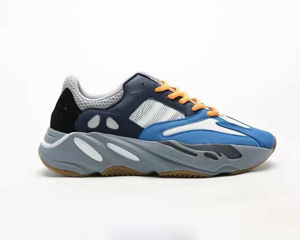 

with box)700 hospital blue sneaker men women fashion teal blue running shoes