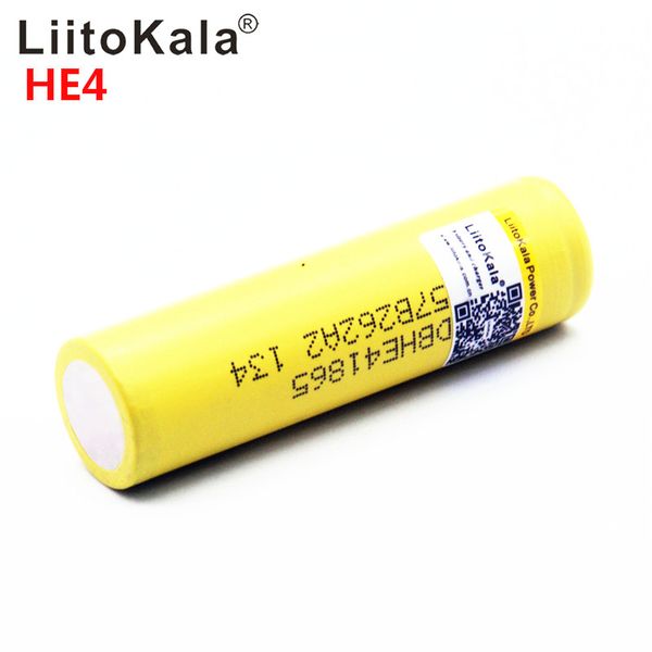 

liitokala для he4 18650 аккумуляторная батарея li-lon 3.6v 2500 мач батарея батарея может сохранить, макс 20а, 35a выброс для электронной си