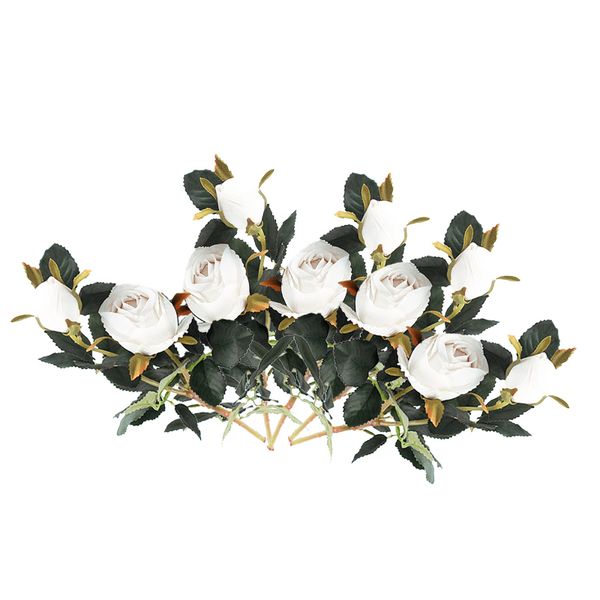 

5pcs artificial flowers bulgarian home wedding decoration fake flowers faux