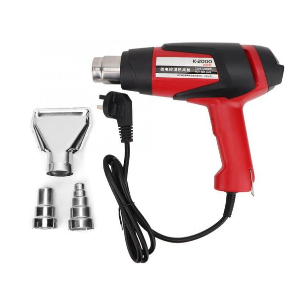 

heat gun digital display air gun 2000w adjustable temperature heat air computer controlled gentle wind