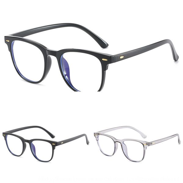 

candy color ultra light tr90 student frame candy glasses square nail comfortable sports anti-blue light plain glasses, Silver