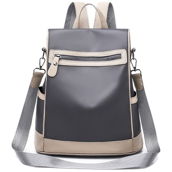 

new fashion versatile shoulder bag fresh and simple travel backpack oxford bag